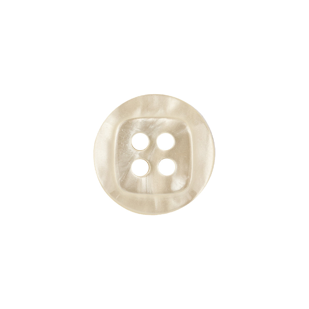 Icicle Iridescent 4-Hole Tiny Mound Jacket Button - 24L/15mm Icicle Iridescent 4-Hole Tiny Mound Jacket Button - 24L/15mm