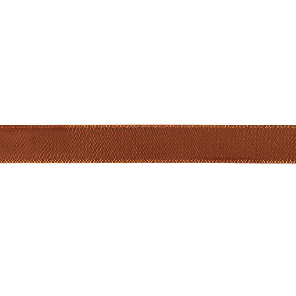 Autumn Leaf Single Faced Satin Ribbon - 0.4375" Detail Autumn Leaf Single Faced Satin Ribbon - 0.4375" Detail
