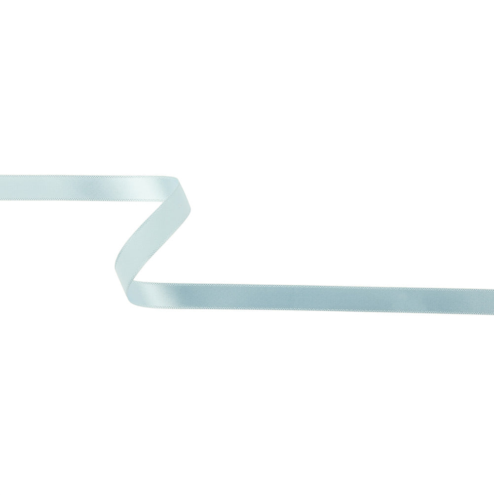 Pale Blue Single Faced Satin Ribbon - 0.4375" Pale Blue Single Faced Satin Ribbon - 0.4375"