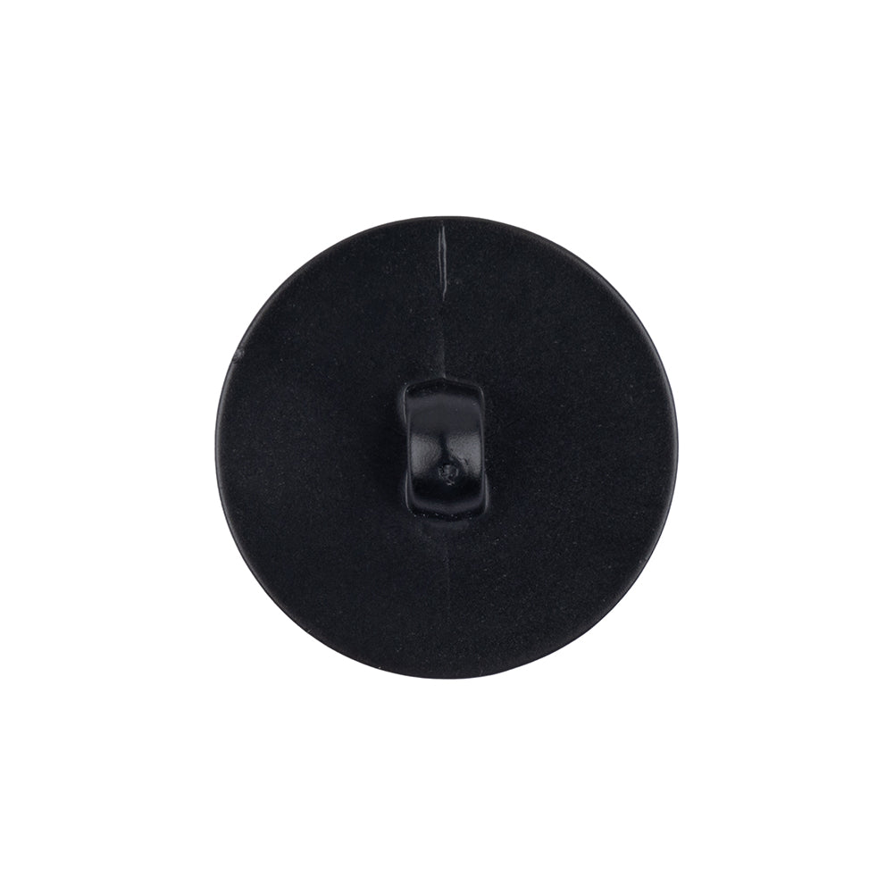 Black Tiny Mound Rope Textured Shank Back Button - 34L/21.5mm Detail Black Tiny Mound Rope Textured Shank Back Button - 34L/21.5mm Detail