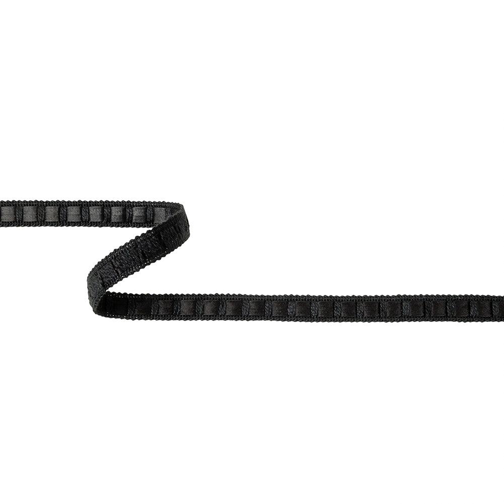 Tap Shoe Braided Trim with Satin Ribbon Center - 0.4375" Tap Shoe Braided Trim with Satin Ribbon Center - 0.4375"
