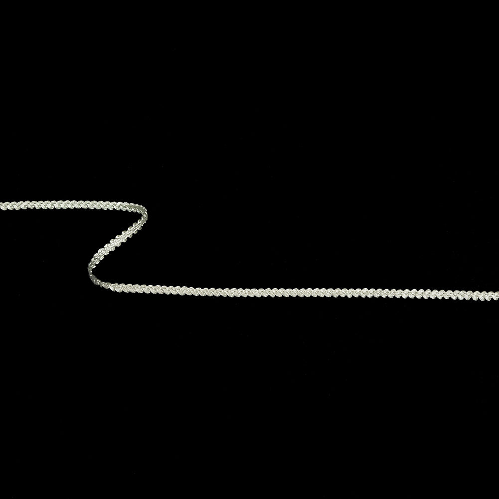 Phantom Green Cotton Blend Braided Trim - 0.1875" Phantom Green Cotton Blend Braided Trim - 0.1875"