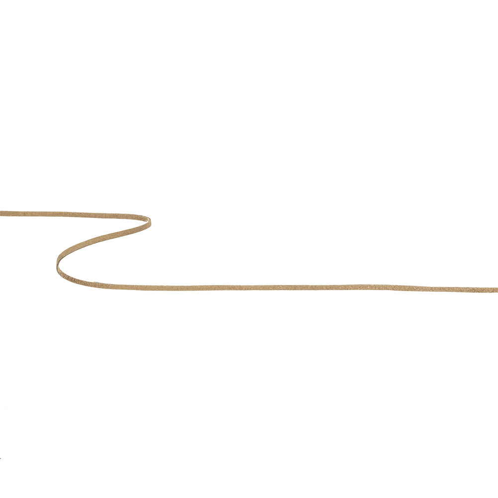 Travertine Faux Suede Trim - 2mm Travertine Faux Suede Trim - 2mm