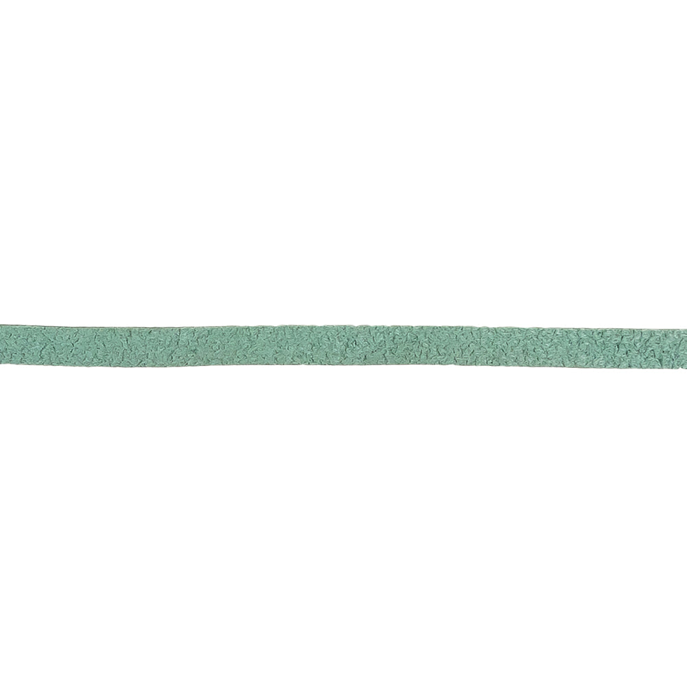 Sage Green Faux Suede Trim - 5mm Detail Sage Green Faux Suede Trim - 5mm Detail
