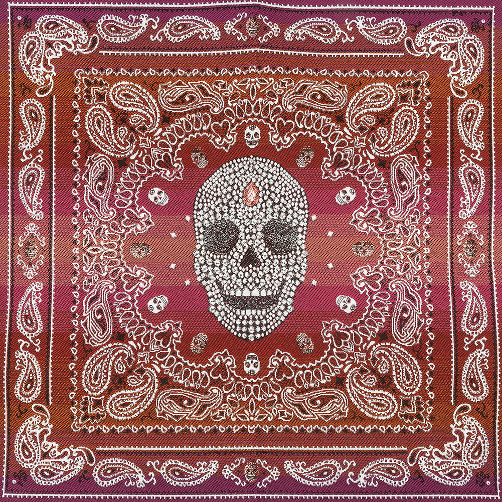 French Rouge Multi Diamonds and Bandanas Oversized Square Patch - 18.875" French Rouge Multi Diamonds and Bandanas Oversized Square Patch - 18.875"