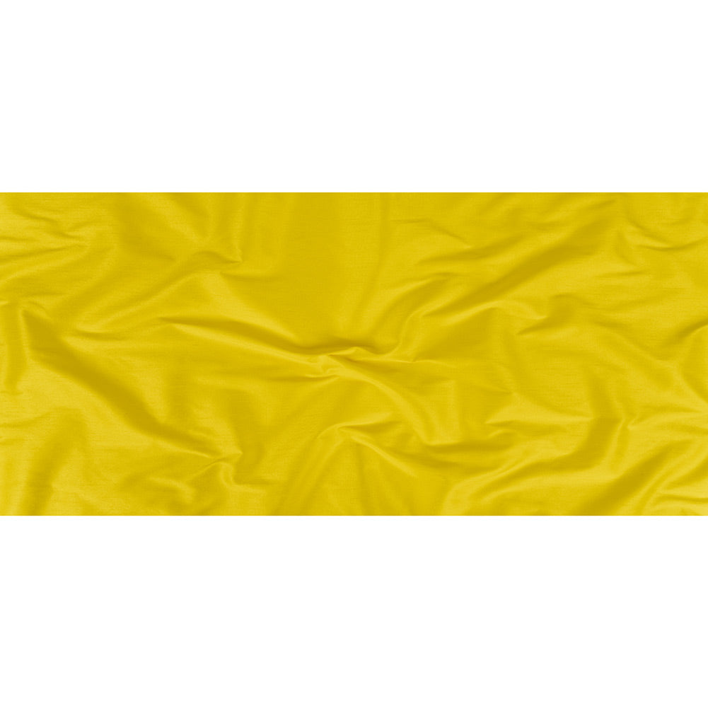 Polyester Shantung - Sunshine Yellow - Eirian Collection Folded Polyester Shantung - Sunshine Yellow - Eirian Collection Folded