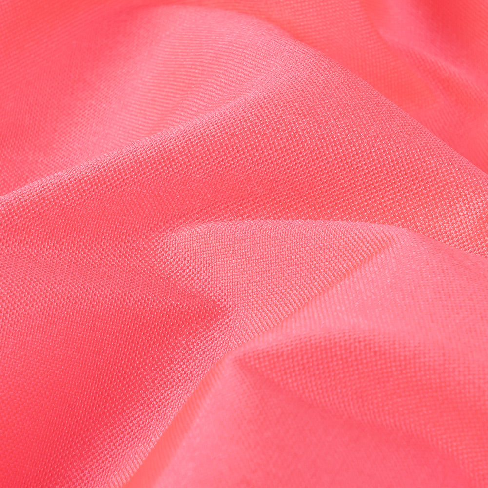 Polyester Taffeta - Plain Dyed Neon Pink - Bellamy Collection - Detail Polyester Taffeta - Plain Dyed Neon Pink - Bellamy Collection - Detail