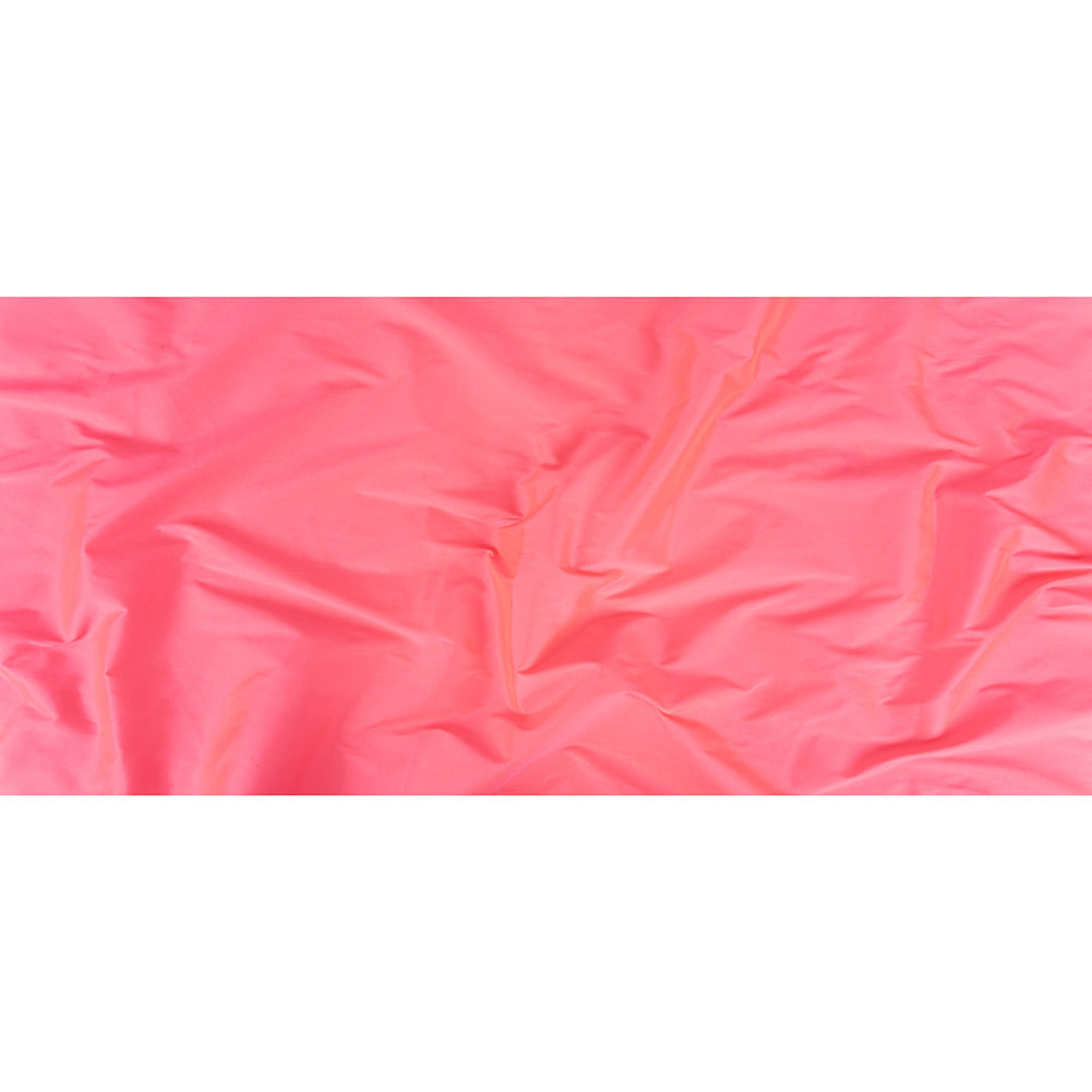 Polyester Taffeta - Plain Dyed Neon Pink - Bellamy Collection - Full Polyester Taffeta - Plain Dyed Neon Pink - Bellamy Collection - Full