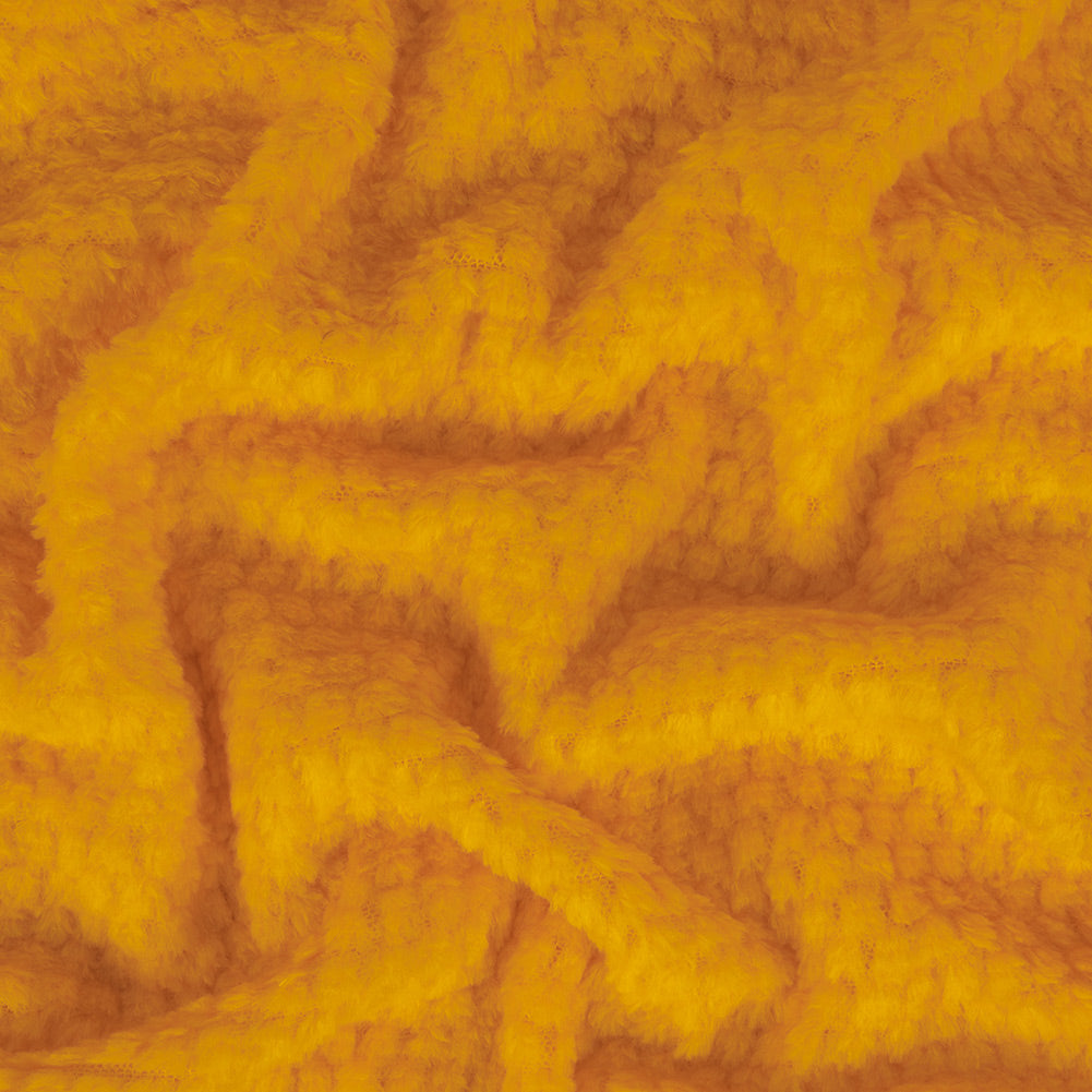 Citrus Plush Polyester Bubble Fleece Citrus Plush Polyester Bubble Fleece