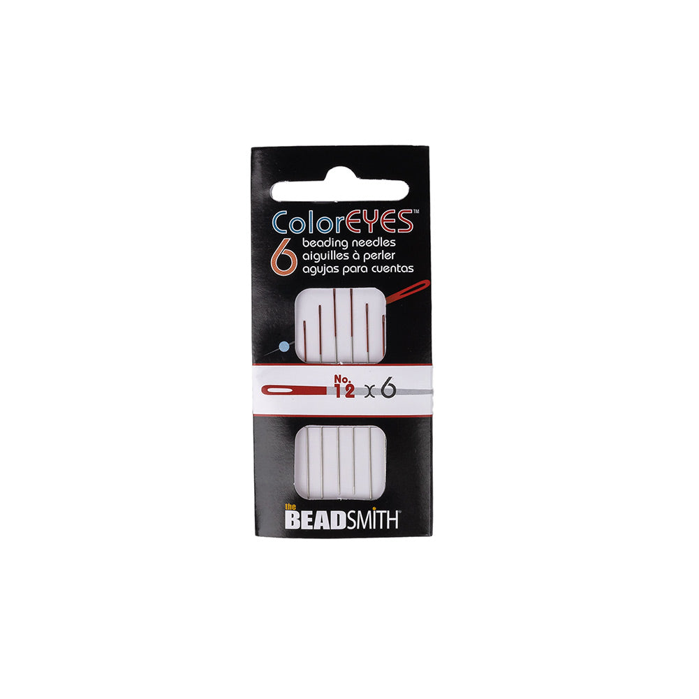 Coloreyes #12 Red Beading Needles - 2.25" Coloreyes #12 Red Beading Needles - 2.25"