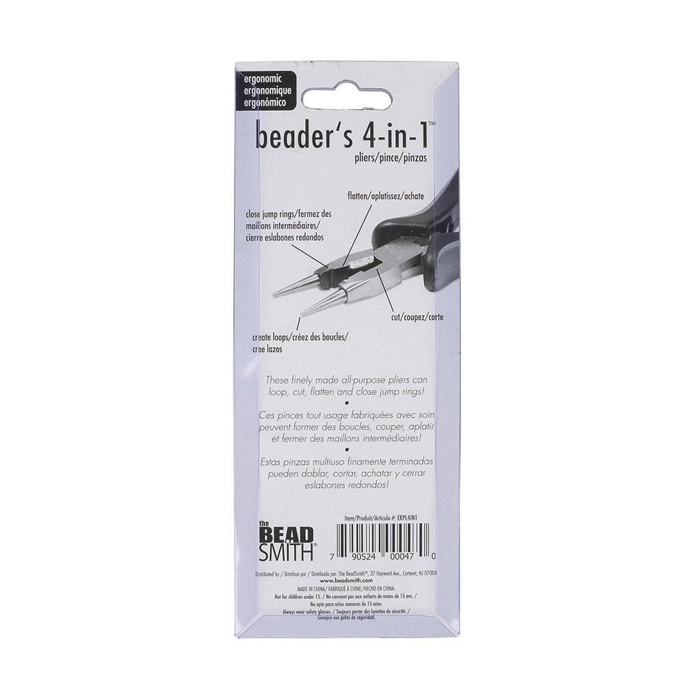 4-in-1 Pliers with Ergonomic Comfort Grip - 5.5" Full 4-in-1 Pliers with Ergonomic Comfort Grip - 5.5" Full