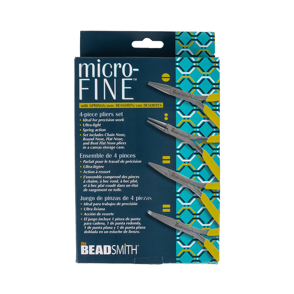 Microfine Pliers 4 Piece Set Microfine Pliers 4 Piece Set