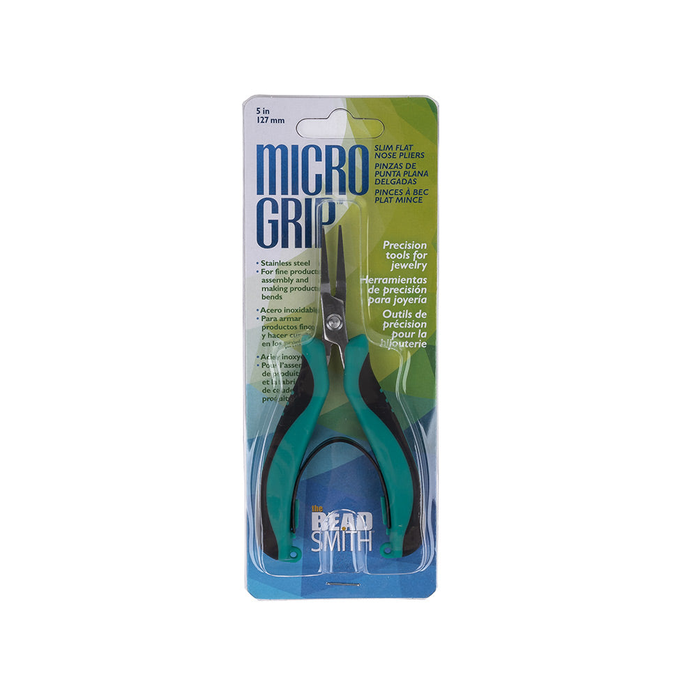 Micro Grip Ergonomic Slim Flatnose Pliers - 5" Micro Grip Ergonomic Slim Flatnose Pliers - 5"
