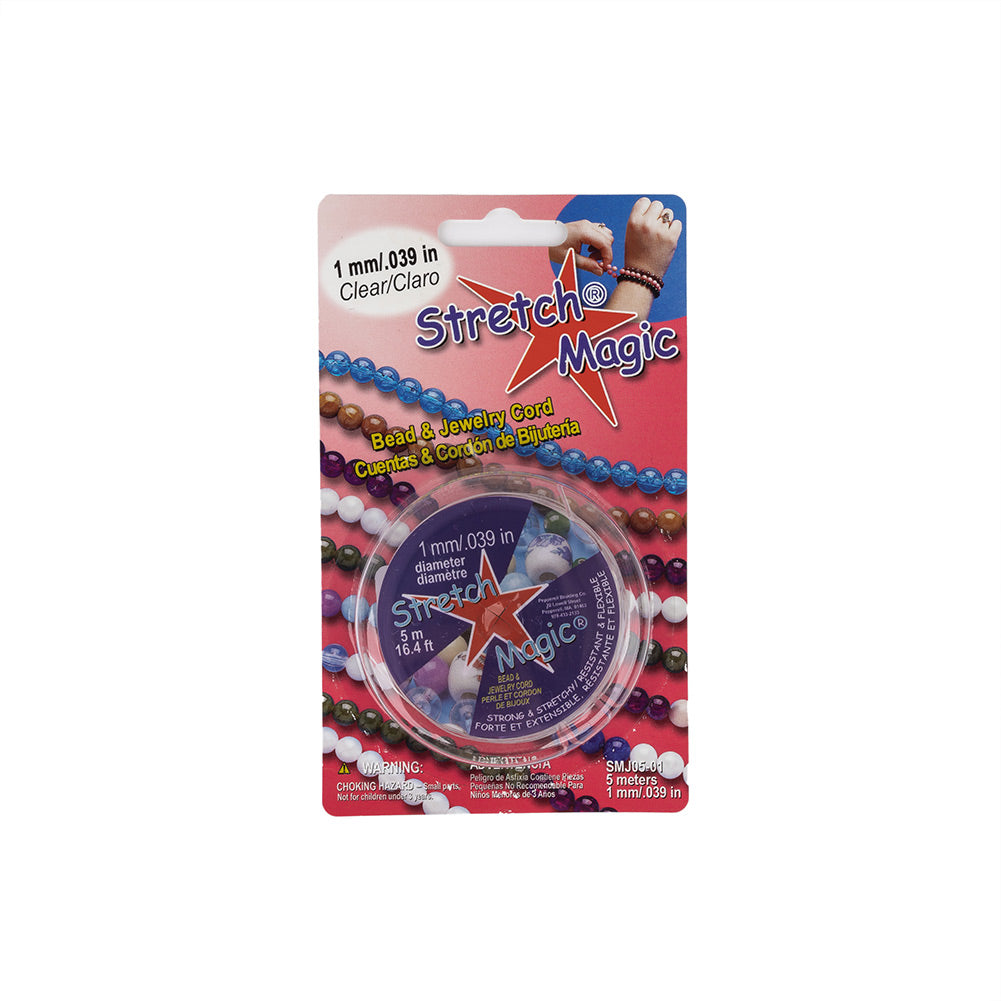 Stretch Magic Clear 1mm 5 Meter Spool Stretch Magic Clear 1mm 5 Meter Spool