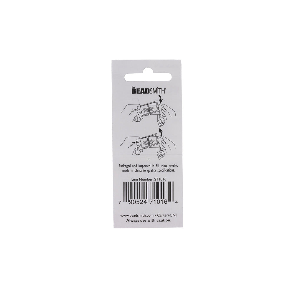 Beadwork Needles For .010 Flexwire - 16 Pack Folded Beadwork Needles For .010 Flexwire - 16 Pack Folded
