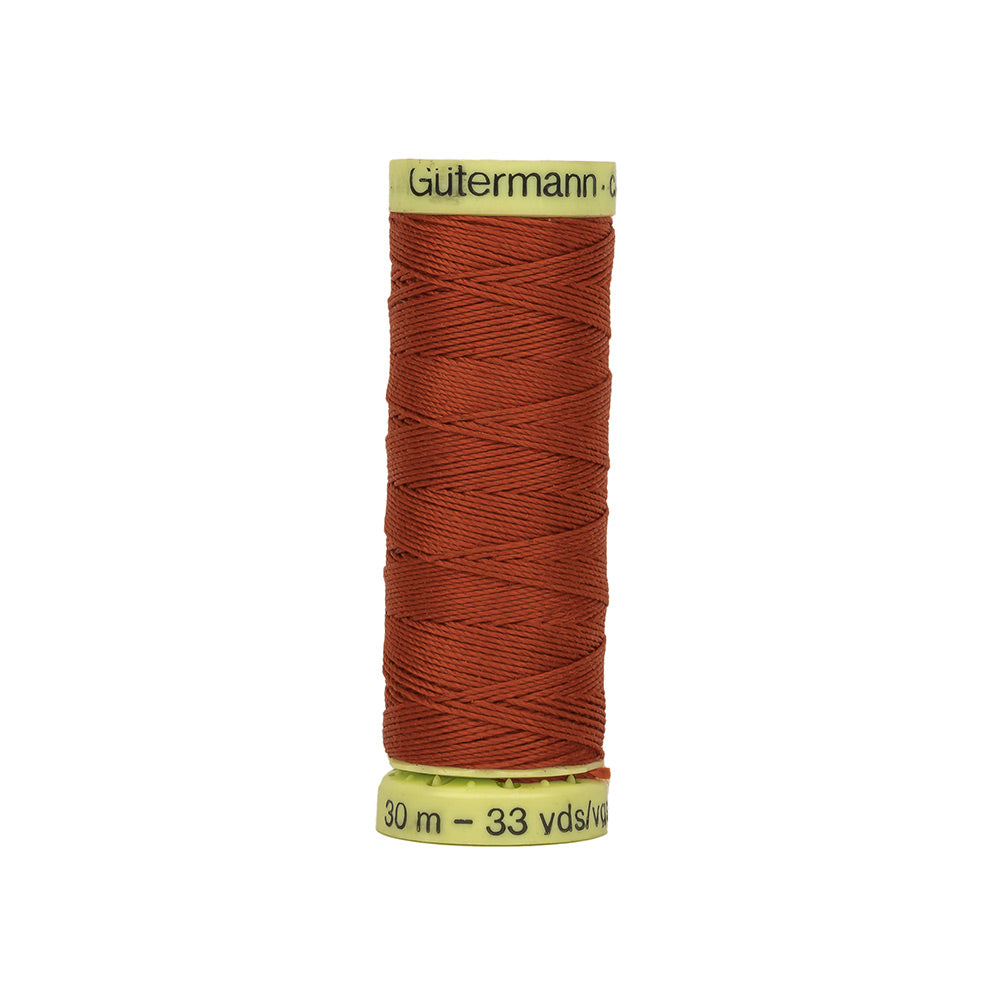 Gutermann Heavy Duty Top Stitch Thread 30m - 569 Henna Gutermann Heavy Duty Top Stitch Thread 30m - 569 Henna