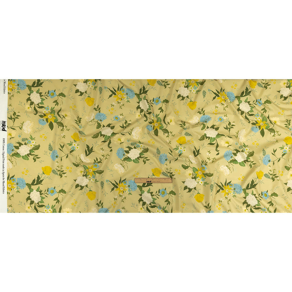Mood Exclusive Tea Green Titania Cotton Poplin Full Mood Exclusive Tea Green Titania Cotton Poplin Full