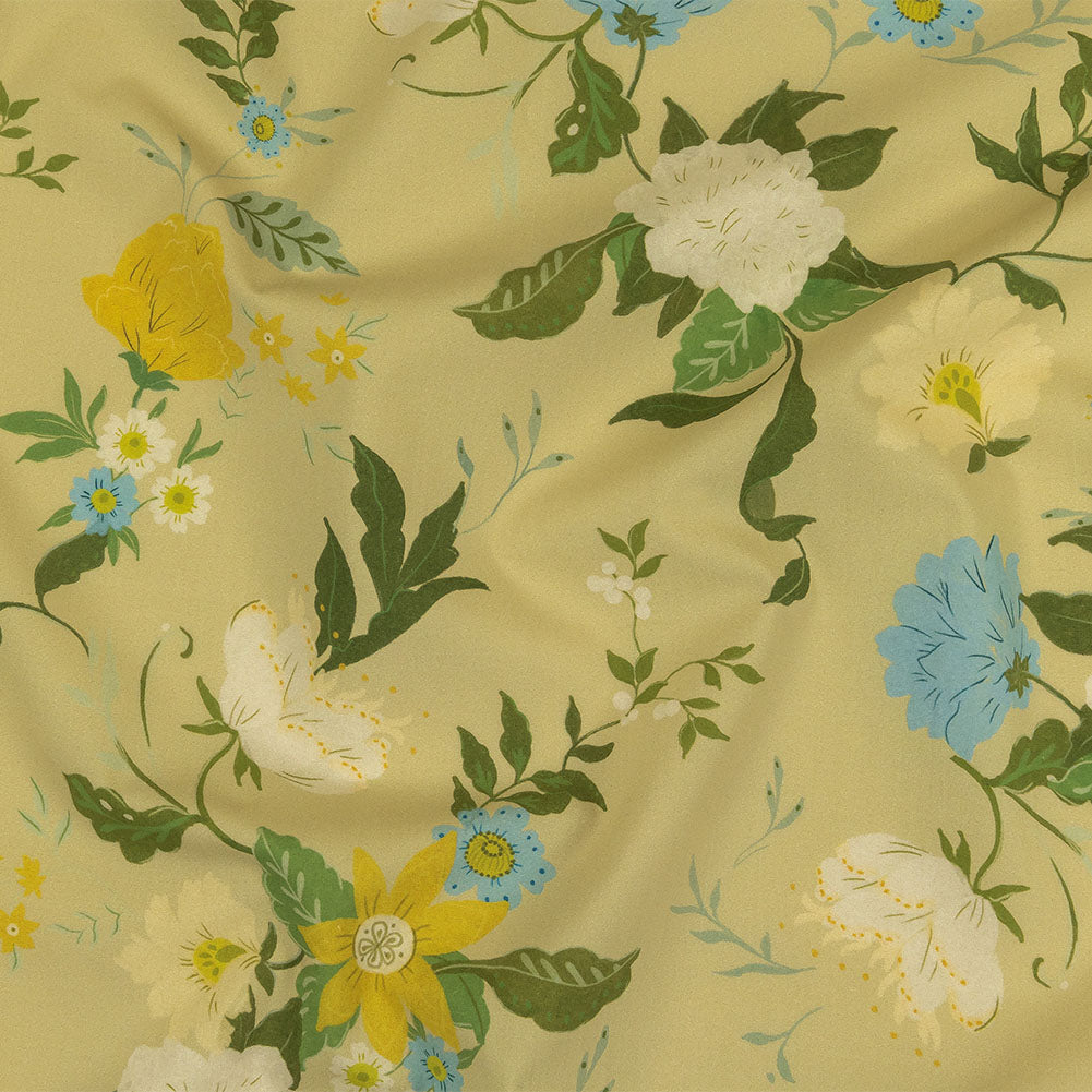 Mood Exclusive Tea Green Titania Cotton Poplin Mood Exclusive Tea Green Titania Cotton Poplin