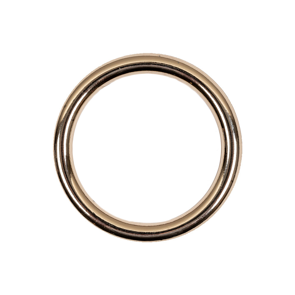 Gold Solid Metal O Ring - 1" Gold Solid Metal O Ring - 1"