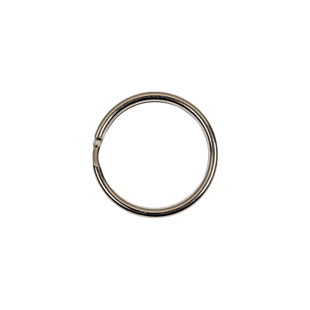 Nickel Metal Split Keychain Ring - 0.625" Nickel Metal Split Keychain Ring - 0.625"