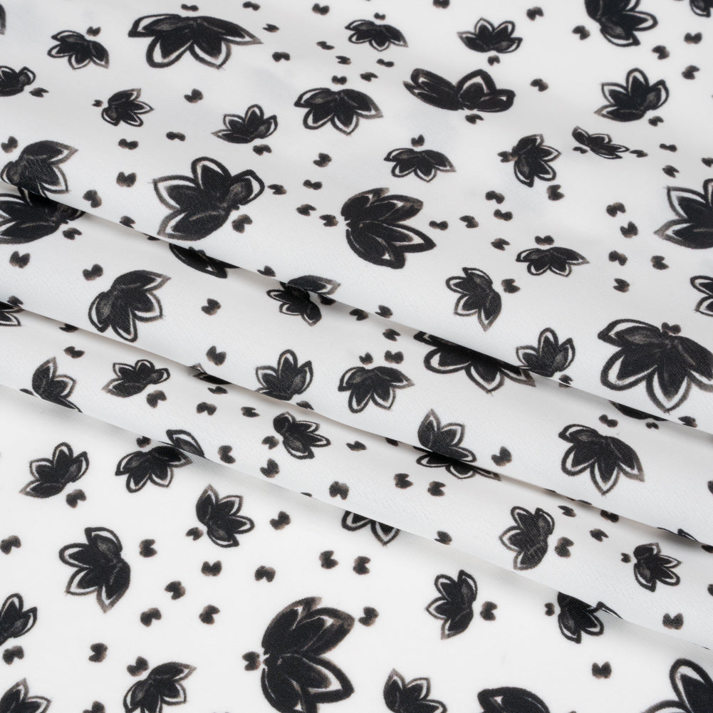 Mood Exclusive Small Lazy Lotus Polyester Crepe Folded Mood Exclusive Small Lazy Lotus Polyester Crepe Folded
