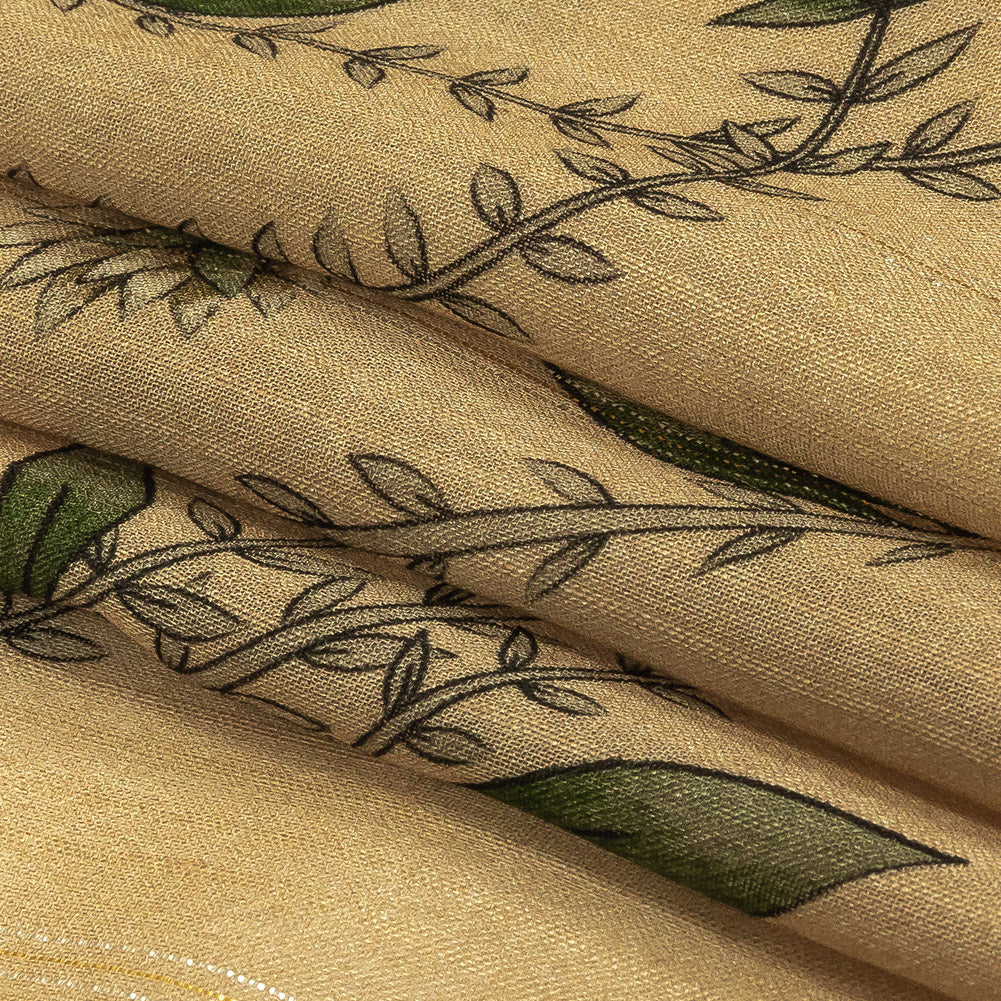 Mood Exclusive Vines Victorious Metallic Pinstriped Viscose Dobby Folded Mood Exclusive Vines Victorious Metallic Pinstriped Viscose Dobby Folded