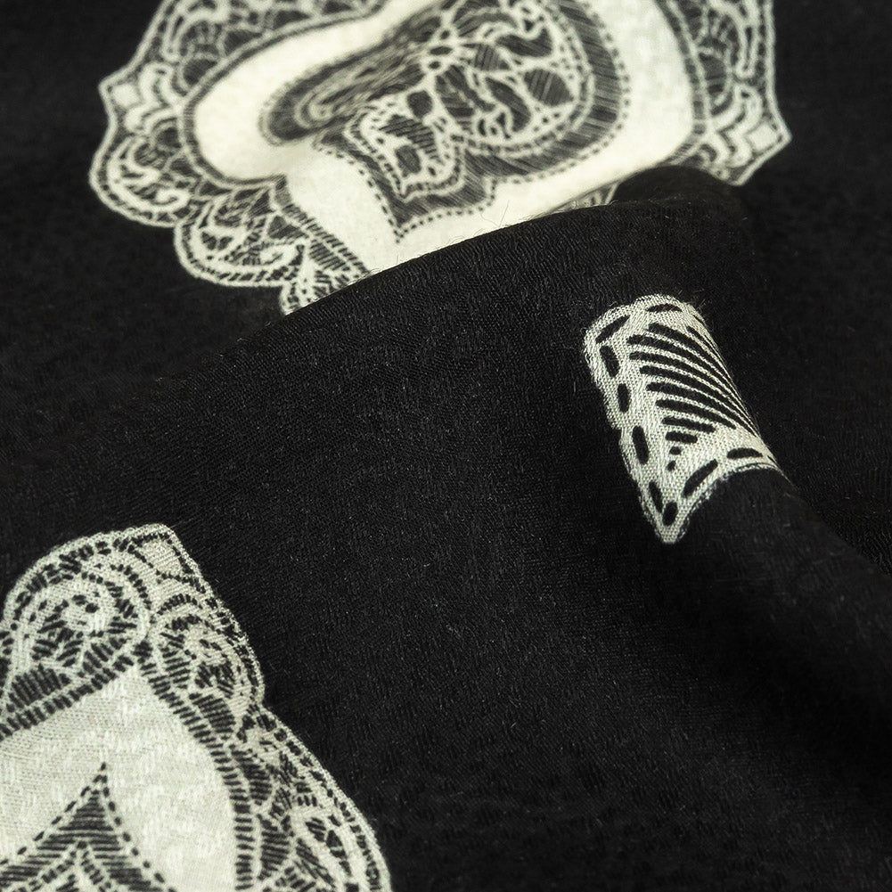 Mood Exclusive Caviar Antique Athenaeum Spotted Viscose Jacquard Detail Mood Exclusive Caviar Antique Athenaeum Spotted Viscose Jacquard Detail