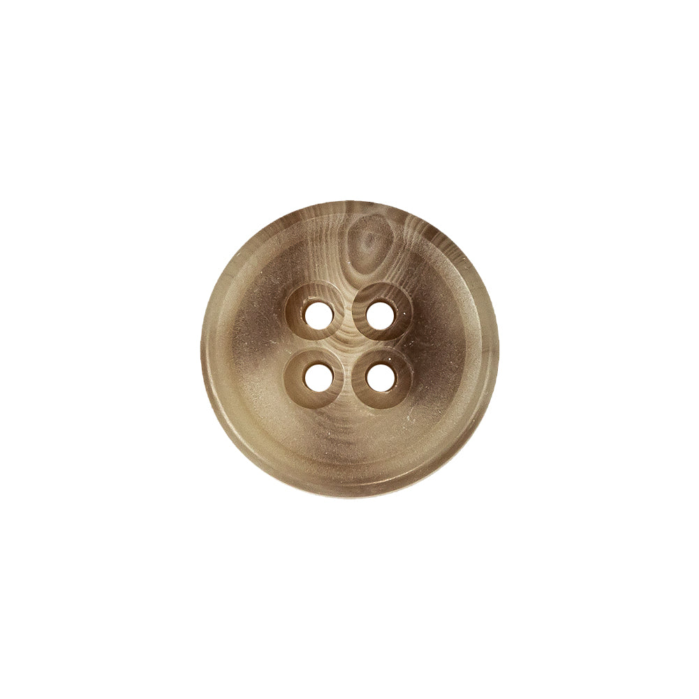 Sand Dune Swirls Tiny Mound Plastic 4-Hole Button - 28L/18mm Sand Dune Swirls Tiny Mound Plastic 4-Hole Button - 28L/18mm