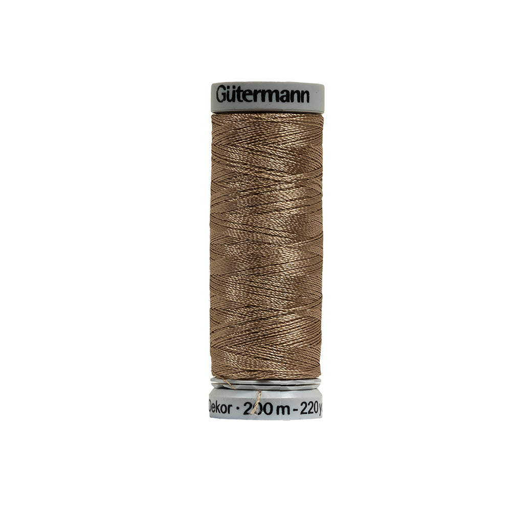 Gutermann Machine Embroidery Thread 200m - 2610 Hazelnut Gutermann Machine Embroidery Thread 200m - 2610 Hazelnut