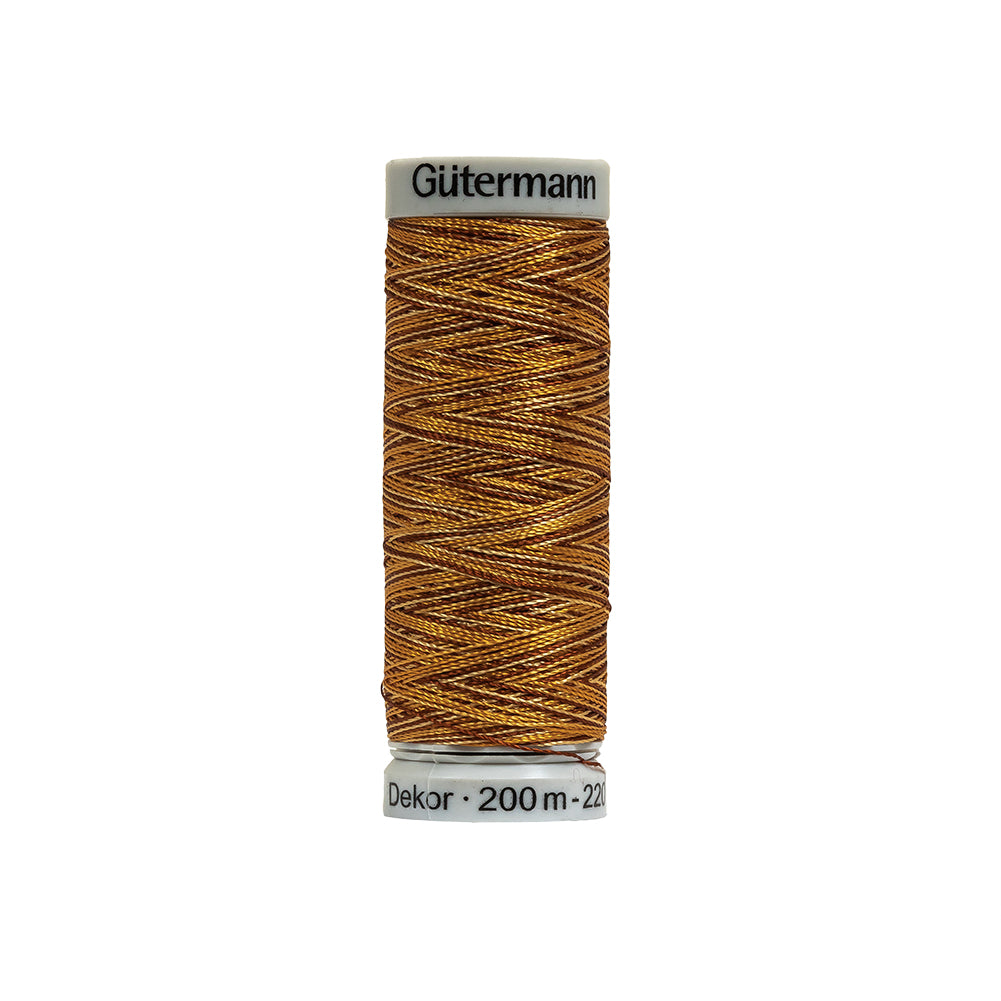 Gutermann Machine Embroidery Thread 200m - 9922 Varigated Butternut Gutermann Machine Embroidery Thread 200m - 9922 Varigated Butternut