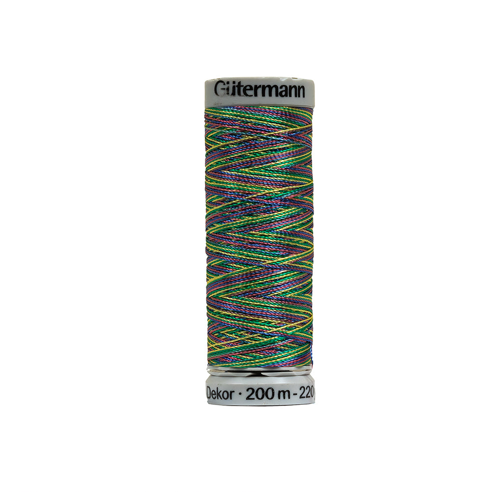 Gutermann Machine Embroidery Thread 200m - 9998 Varigated Rainbow Gutermann Machine Embroidery Thread 200m - 9998 Varigated Rainbow