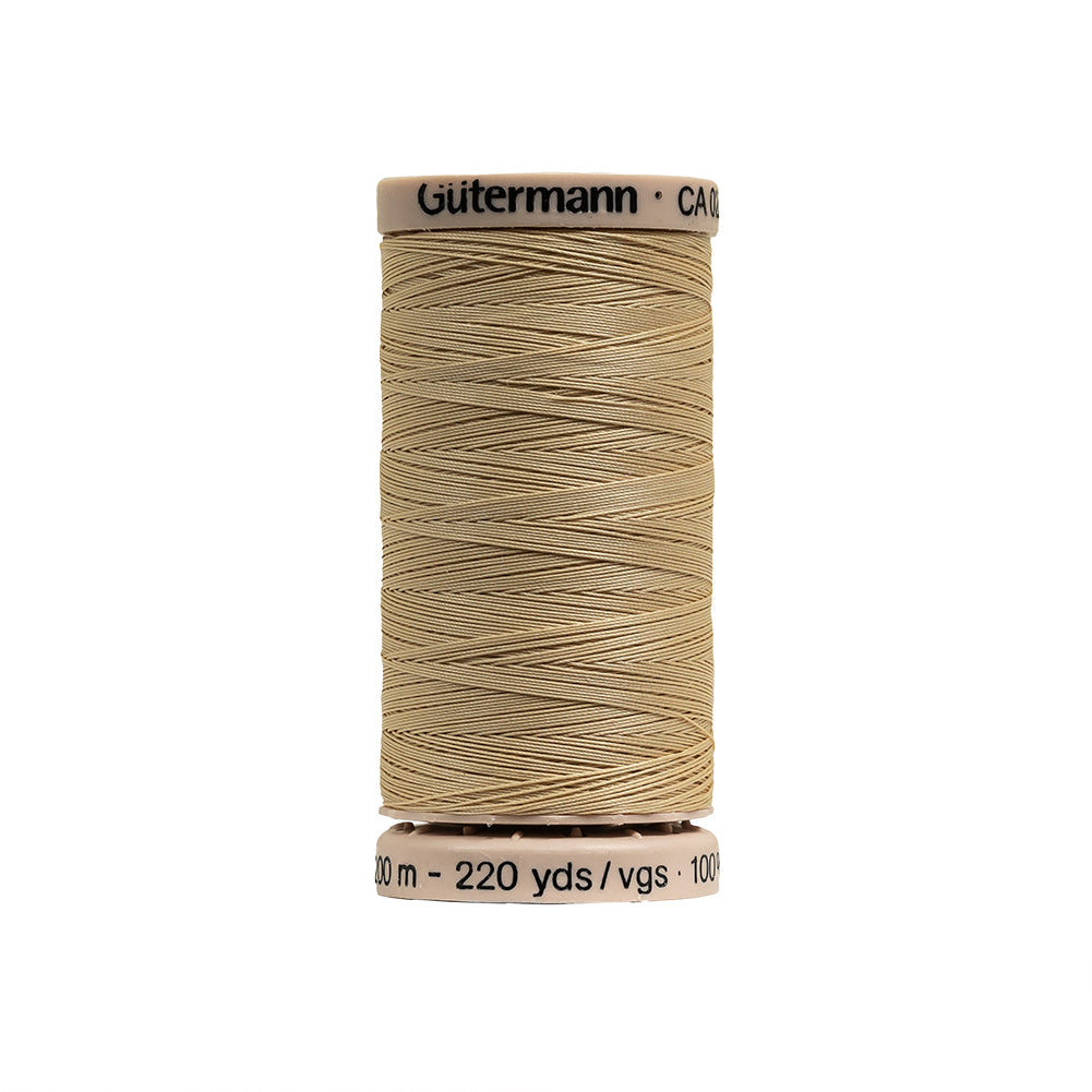 Gutermann Hand Quilting Cotton Thread 200m - 0928 Cream Gutermann Hand Quilting Cotton Thread 200m - 0928 Cream