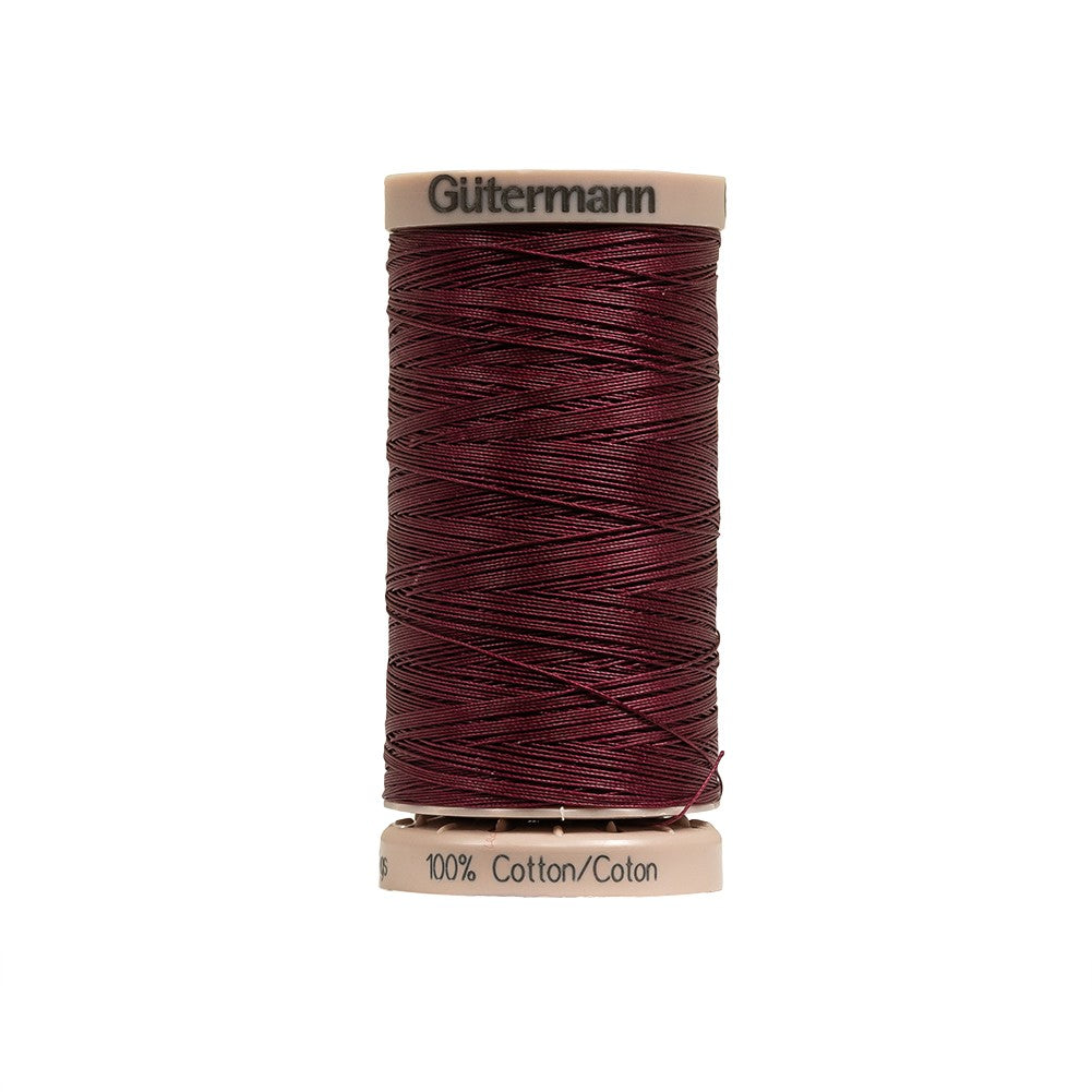 Gutermann Hand Quilting Cotton Thread 200m - 2833 Wine Gutermann Hand Quilting Cotton Thread 200m - 2833 Wine