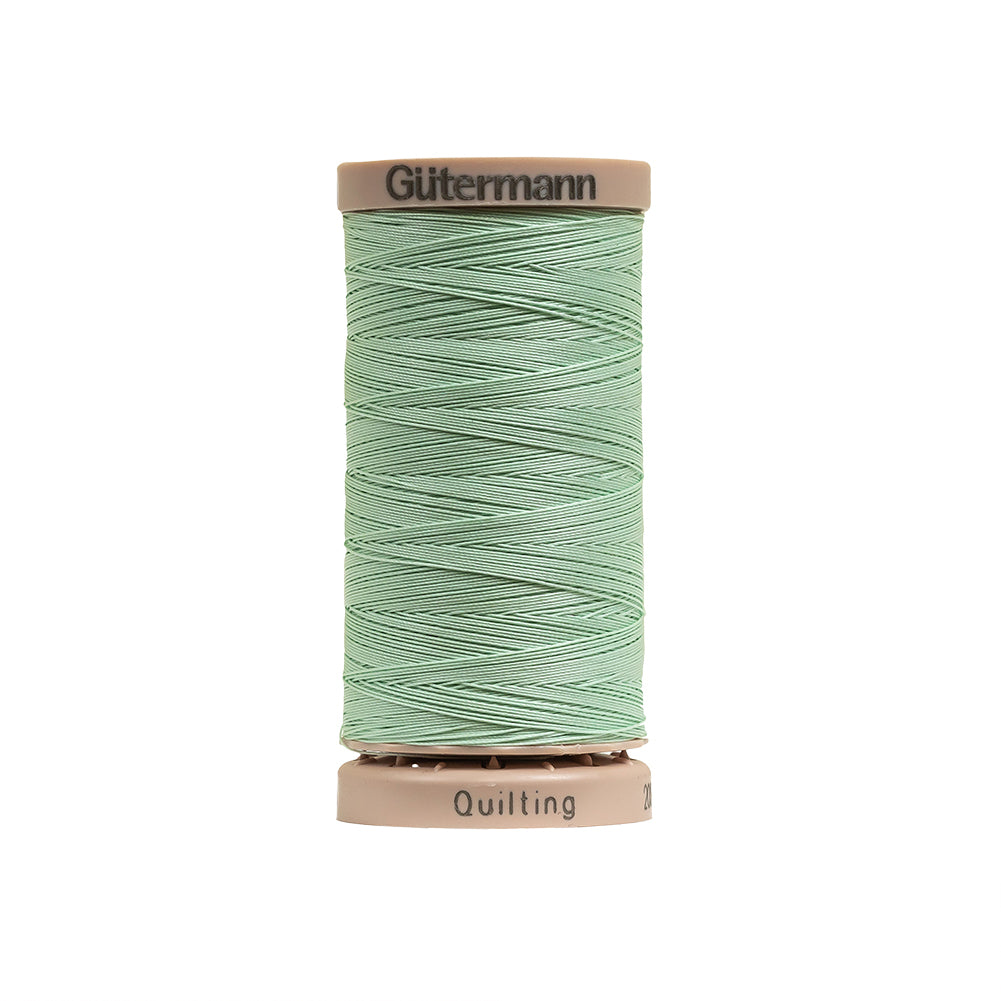 Gutermann Hand Quilting Cotton Thread 200m - 7918 Aqua Mist Gutermann Hand Quilting Cotton Thread 200m - 7918 Aqua Mist