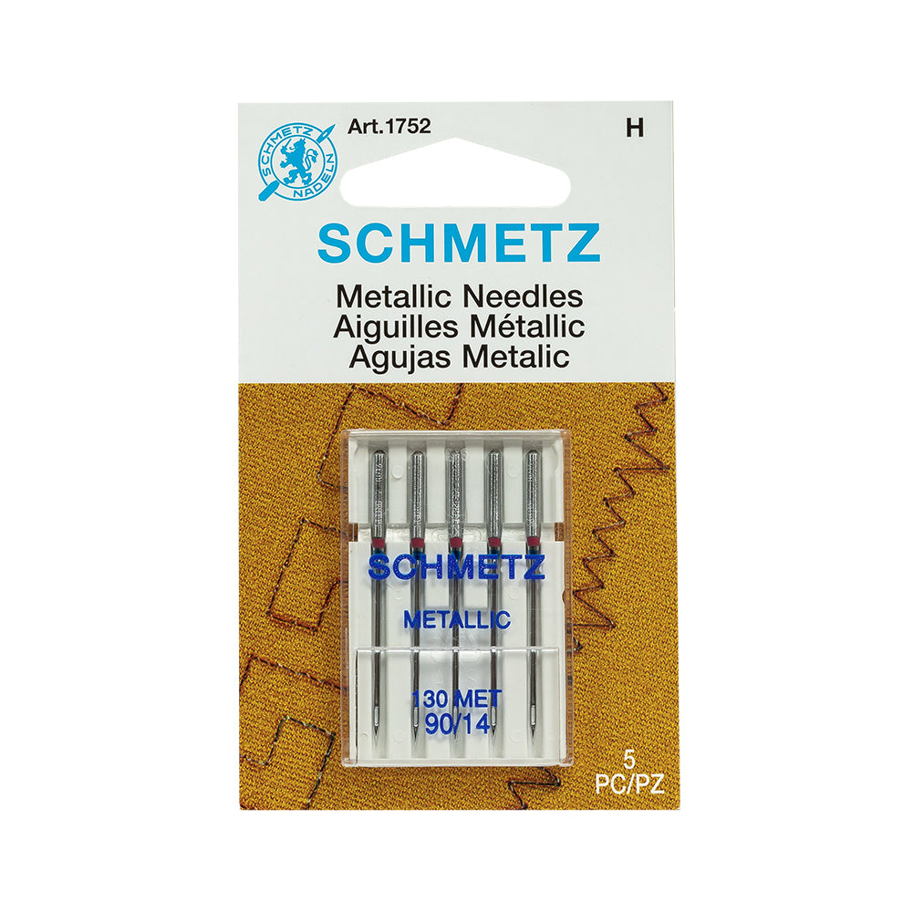 Schmetz Metallic Machine Needles - 90/14 - 5 ct Schmetz Metallic Machine Needles - 90/14 - 5 ct