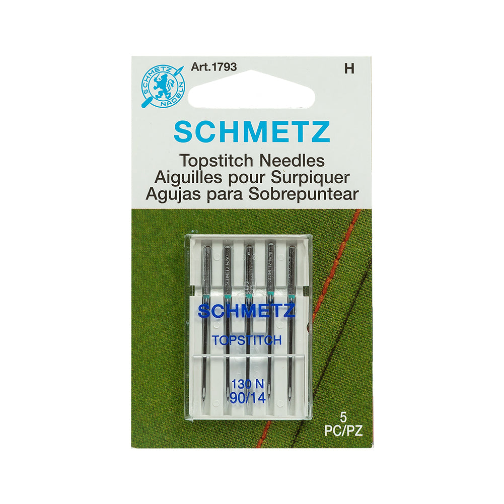 Schmetz Topstitch Machine Needles - 90/14 - 5 ct Schmetz Topstitch Machine Needles - 90/14 - 5 ct