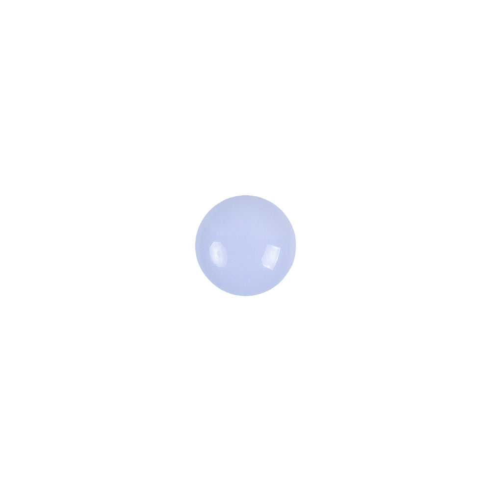 European Light Blue Self Back Glass Button - 12L/7.5mm European Light Blue Self Back Glass Button - 12L/7.5mm