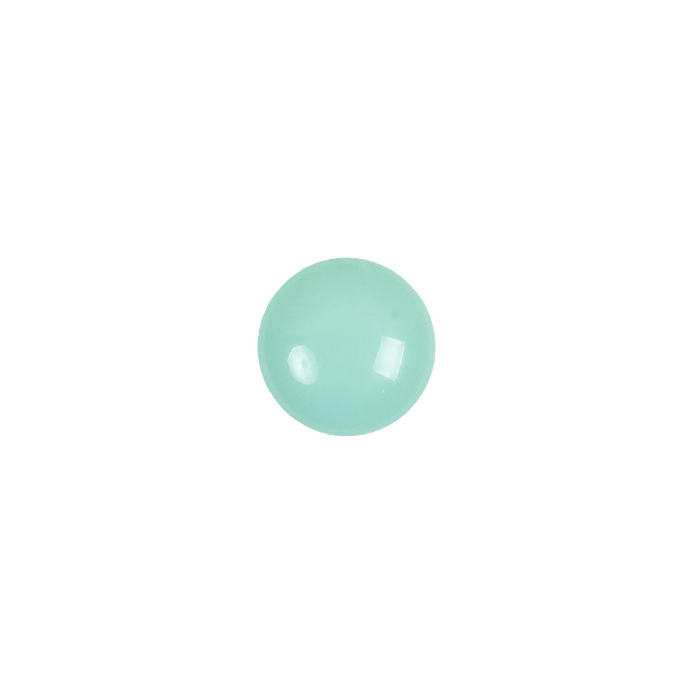 European Mint Self Back Glass Button - 16L/10mm European Mint Self Back Glass Button - 16L/10mm