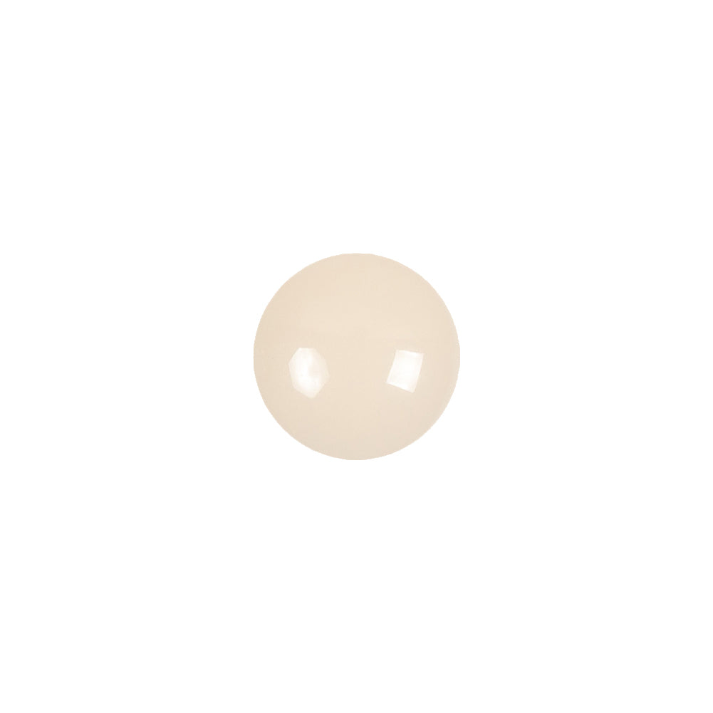 European Beige Self Back Glass Button - 18L/11.5mm European Beige Self Back Glass Button - 18L/11.5mm
