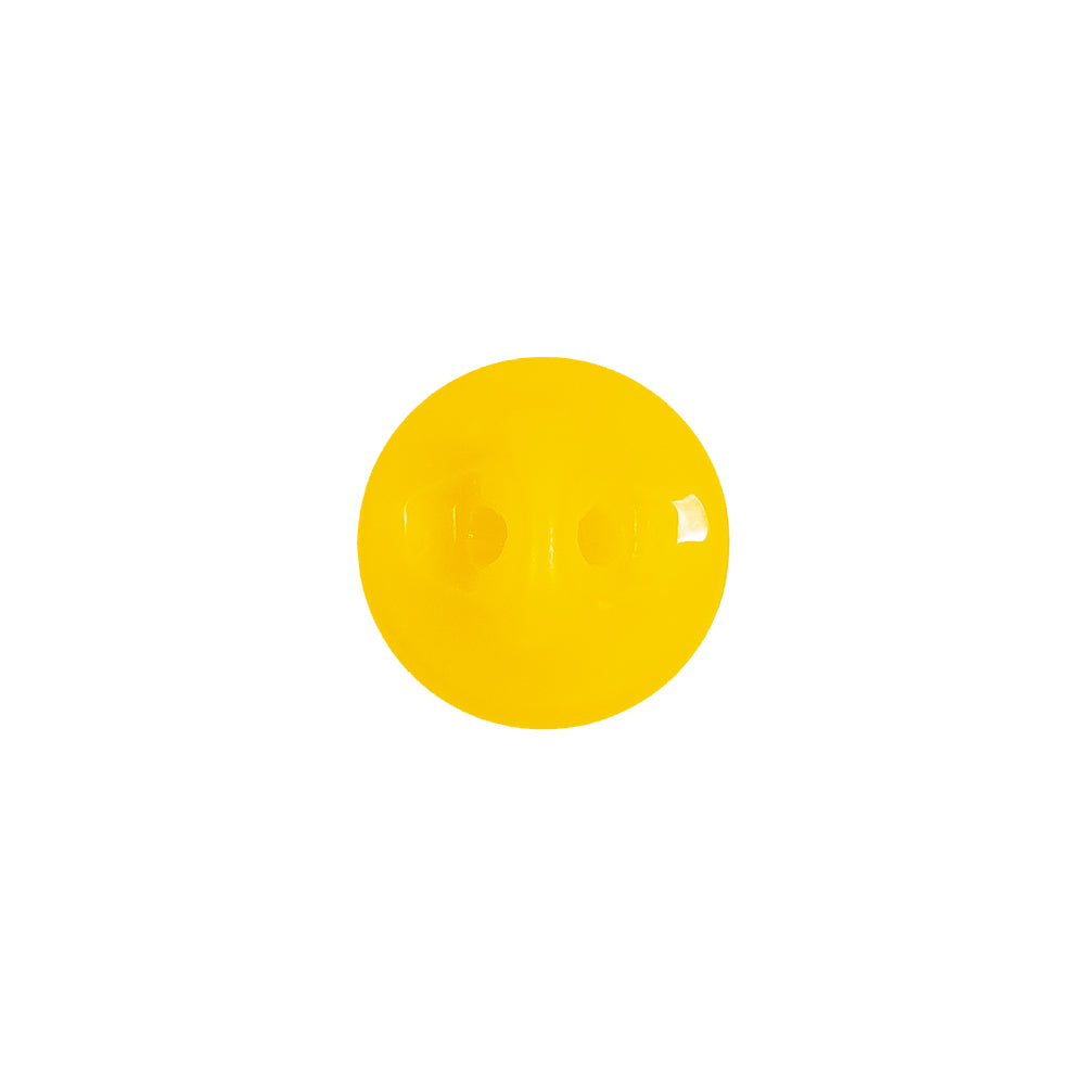 European Yellow Self Back Glass Button - 20L/12.5mm - Detail - Image 3 of 4 European Yellow Self Back Glass Button - 20L/12.5mm - Detail - Image 3 of 4