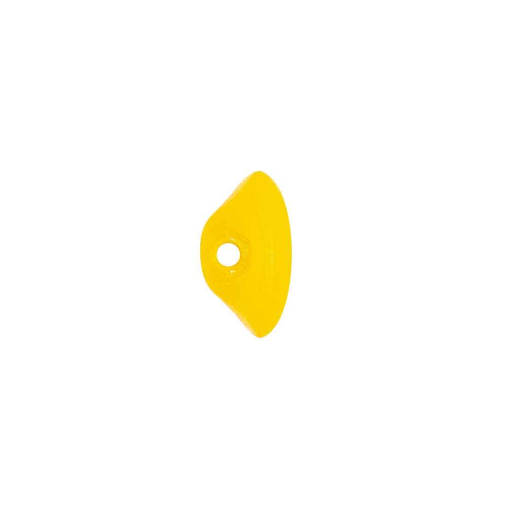 European Yellow Self Back Glass Button - 20L/12.5mm Detail European Yellow Self Back Glass Button - 20L/12.5mm Detail