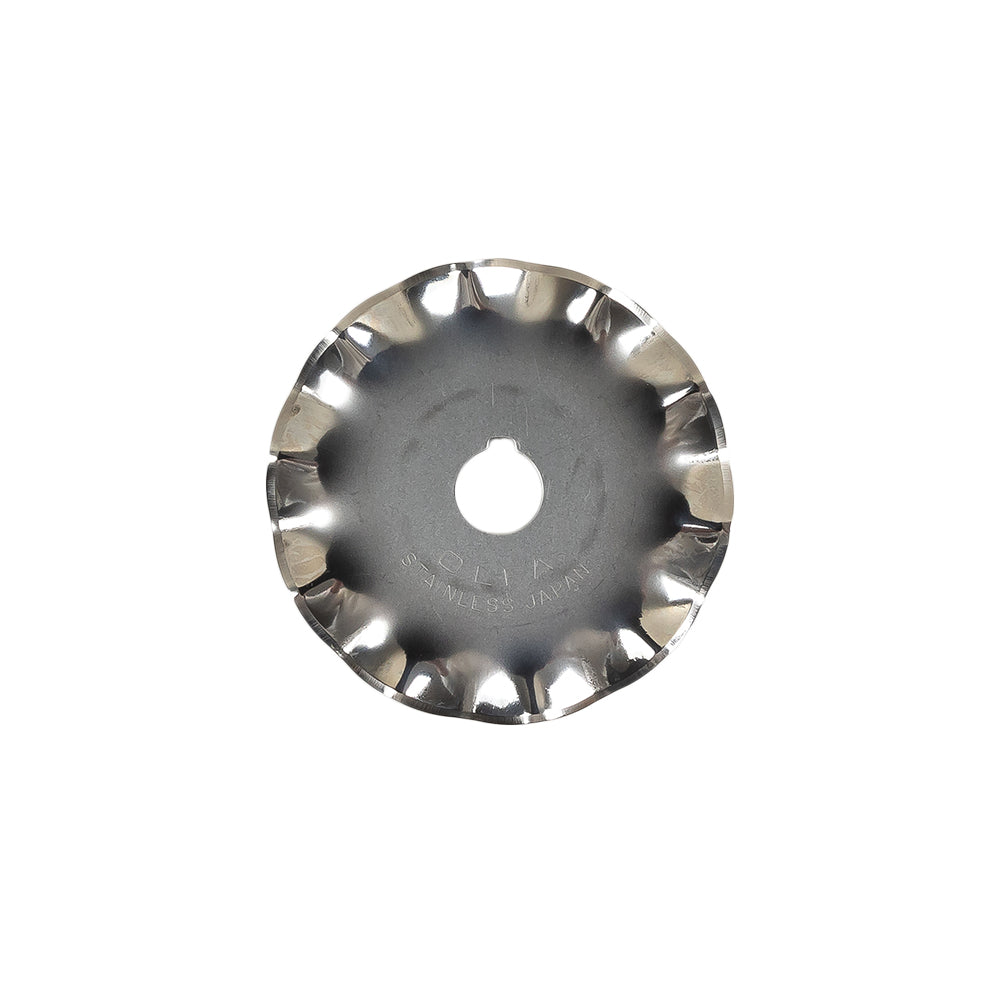 Olfa 45mm Wave Rotary Blade Folded Olfa 45mm Wave Rotary Blade Folded