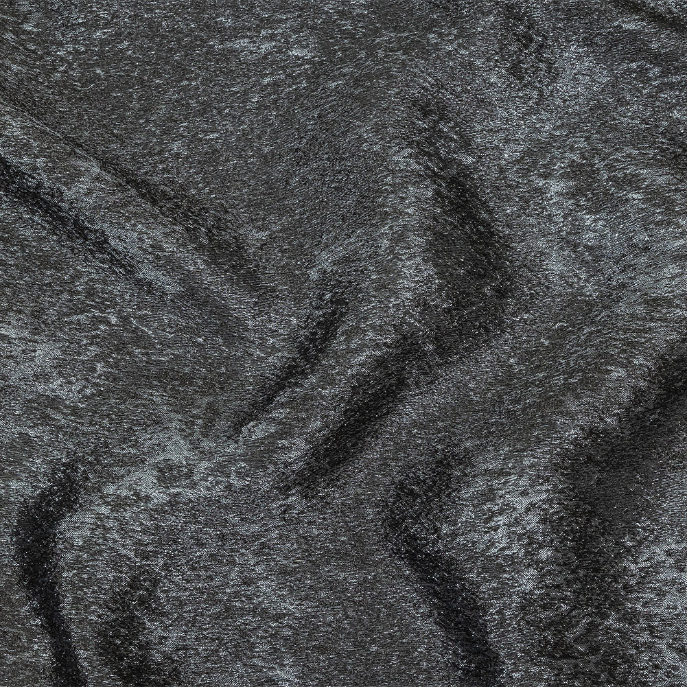Pegasus Black and Slate Mottled Luxury Brocade Pegasus Black and Slate Mottled Luxury Brocade