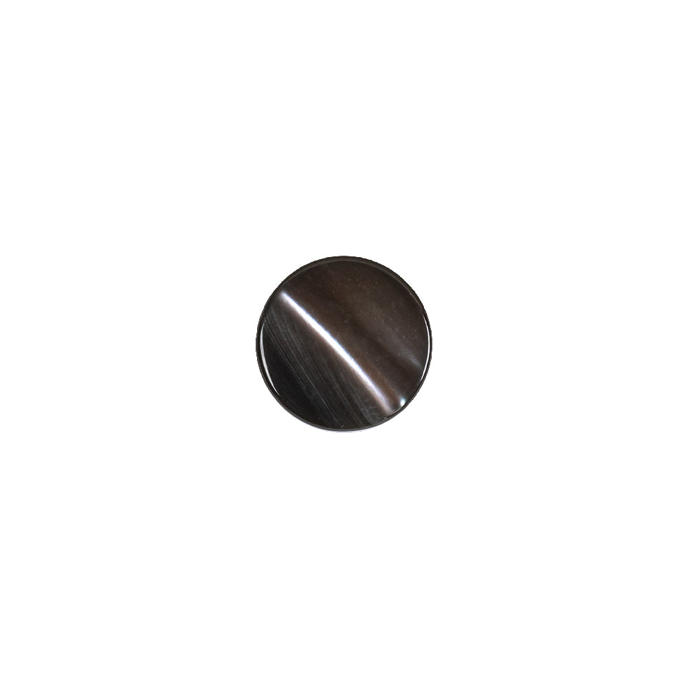 Gray Iridescent Flat Top Shank Back Plastic Button - 16L/10mm Gray Iridescent Flat Top Shank Back Plastic Button - 16L/10mm
