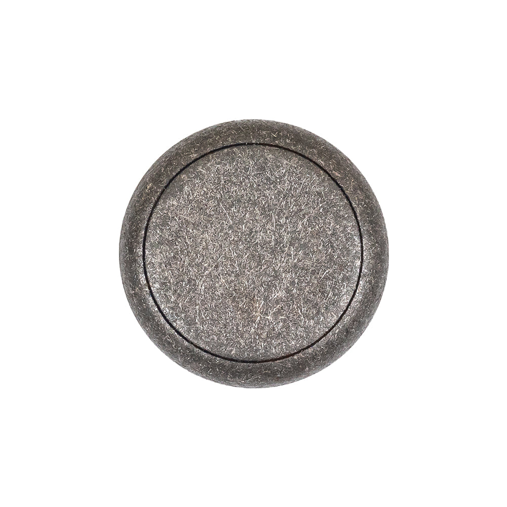 Italian Blue Silver Shank Back Metal Button - 36L/23mm Italian Blue Silver Shank Back Metal Button - 36L/23mm