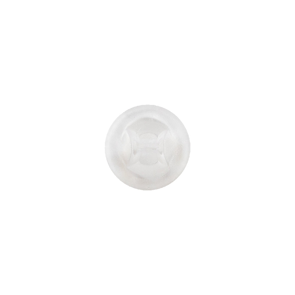 Transparent Molded Shank Back Plastic Button - 18L/11.5mm Detail Transparent Molded Shank Back Plastic Button - 18L/11.5mm Detail