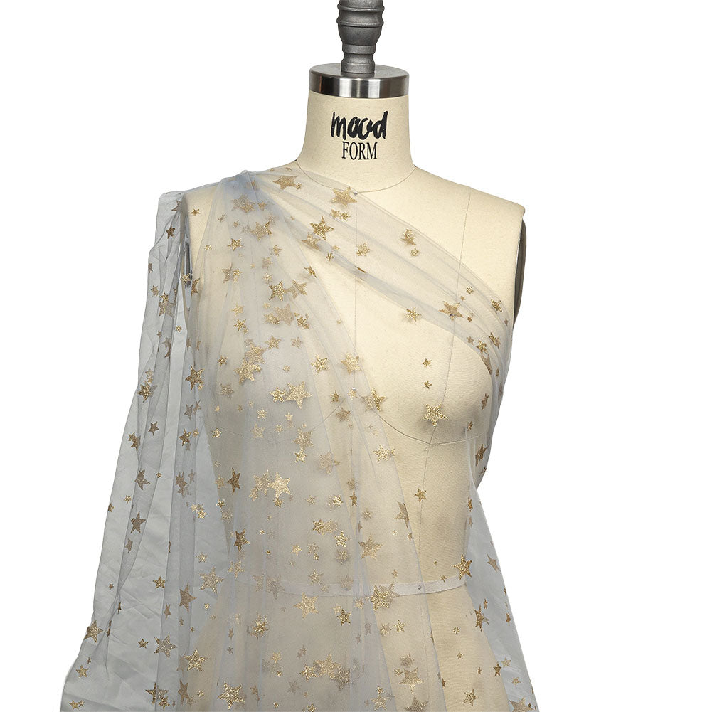 Starry Glitter Tulle - Tradewinds Detail Starry Glitter Tulle - Tradewinds Detail