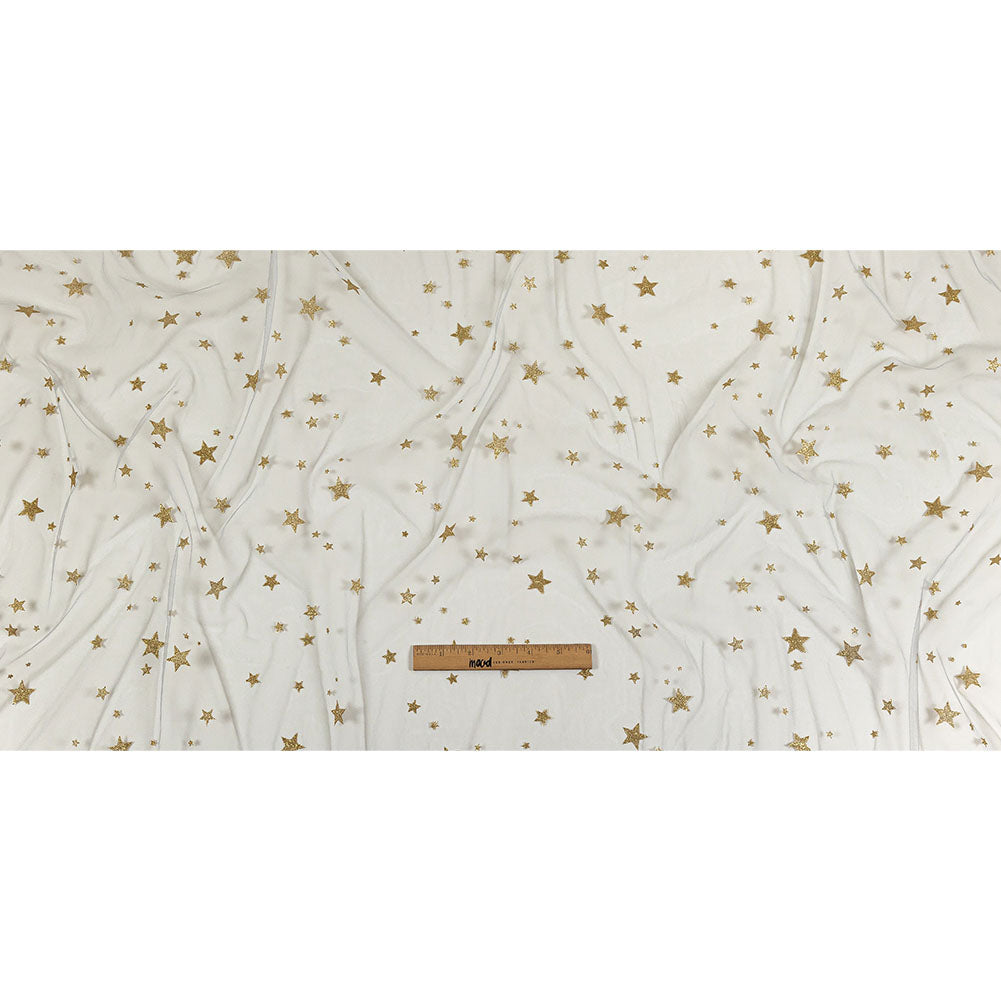 Starry Glitter Tulle - Tradewinds Drape Starry Glitter Tulle - Tradewinds Drape
