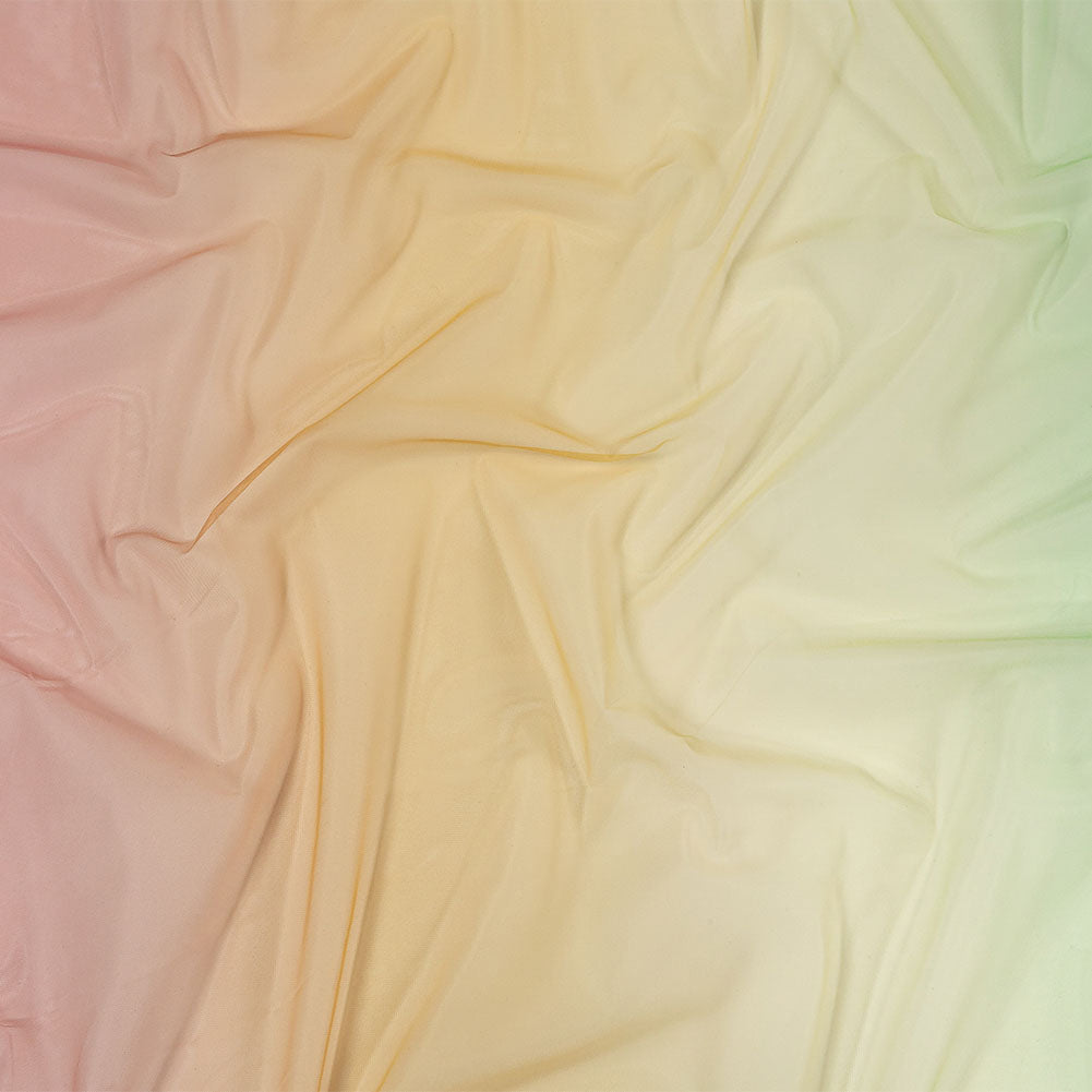 Ombre Stripes Shadow Tulle - Rainbow Ombre Stripes Shadow Tulle - Rainbow