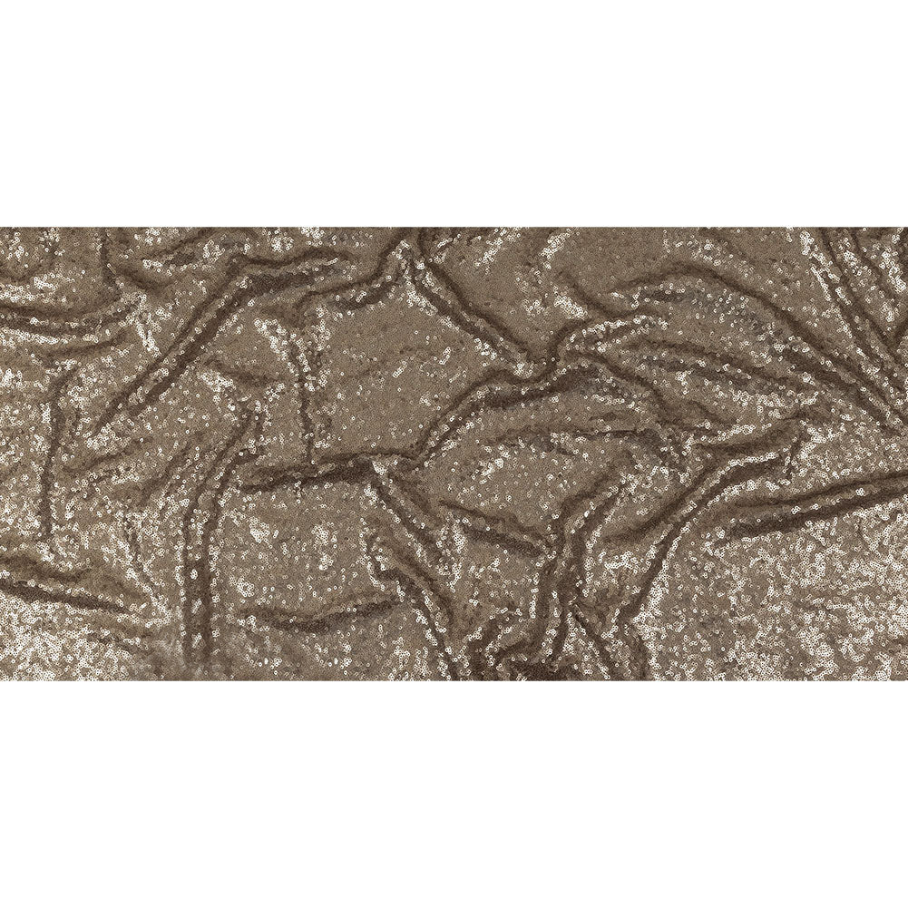 Mesh with Baby Sequins - Sand - Mariah Collection Full Mesh with Baby Sequins - Sand - Mariah Collection Full